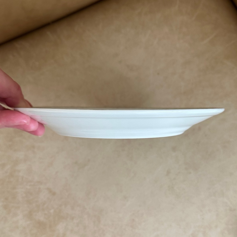 Williams-Sonoma Gold Christmas Tree Salad/Dessert Plates Set of 2 Discontinued - Picture 6 of 9